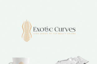 Exotic Curves - a Beauty Salon Logo