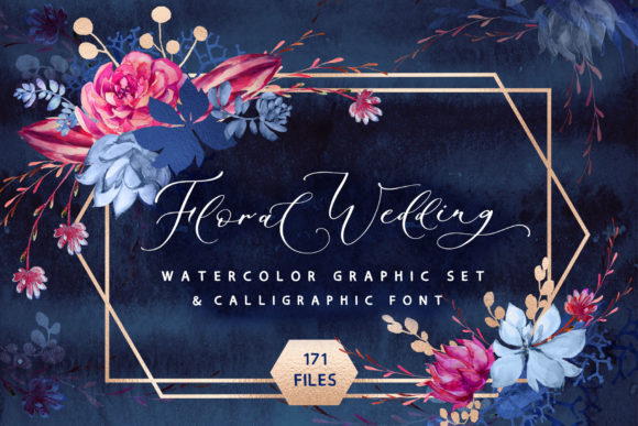 Floral Wedding Graphics Script