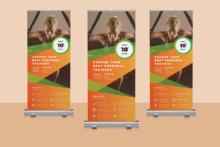 Gym Rollup Banner 03: A Versatile and Professional Marketing Tool