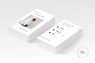 Modern Concept Business Card Template 27: Streamline Your Professional Identity