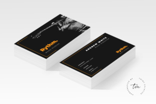 Modern Concept Business Card Template 48: A Professional Edge for Your Brand