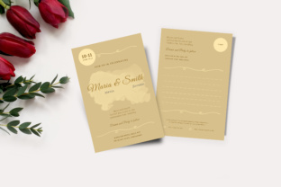 Wedding Invitation as a Modern Concept Business Card